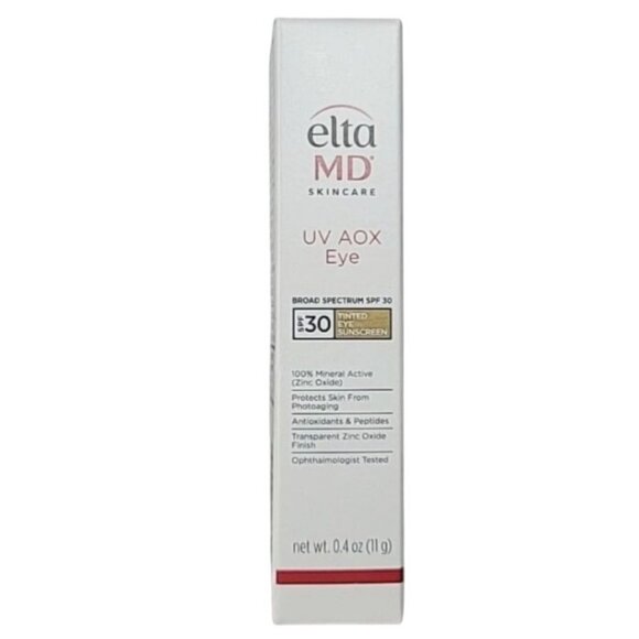 EltaMD Other - EltaMD UV AOX Eye Broad Spectrum SPF 30 Tinted Eye Sunscreen Elta MD 0.4oz/11g